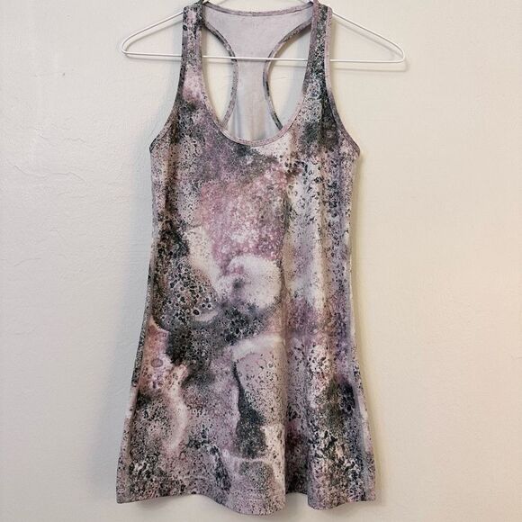 Lululemon Athletica Cool Racerback Tank Top Size 2 Candy Crush - Picture 1 of 4